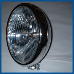 OUT OF STOCK   1930 - 31 Headlights, Stainless Steel 6 Volt Quartz" - Model A Ford - Buy Online!