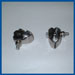 Model A Ford - Mike's "A" Ford-able Parts - Headlight Bar License Brackets, Stainless Steel