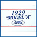 Model A Ford - Mike's "A" Ford-able Parts - License Plates - 1929
