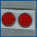Model A Ford - Mike's "A" Ford-able Parts - License Plate Reflector Bolts - Red