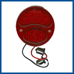 LED Replacement Tail Light  - All Red - 12 Volt - Right