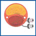 LED Replacement Tail Light - Half Amber - 12 Volt - Right