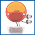 LED Replacement Tail Light - Half Amber - Left