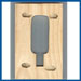 Dome Light Wood Block - Victoria Leatherback - 190A