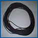 Wire by the foot - Black with Red Tracer