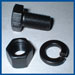Front Fender Bracket Bolts - Stamped Steel Brackets with raised center rib.