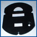 Model A Ford - Mike's "A" Ford-able Parts - Oval Speedo Face Plate