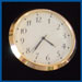 Clock Mirror Only - Gold Arabic