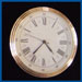 Clock Mirror Only - Gold Roman Numeral