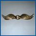 Moto Meter Wings - Brass