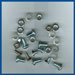 Closed Car Windshield Hinge to Header Screws - 28-29 - #47A