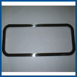 Open Car Rear Window Frame - Stainless