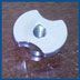 Closed Car Windshield Notched Swing Arm Nut