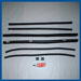 Front Door Window Channel Set - 1931 Slant Windshield Fordor & Victoria