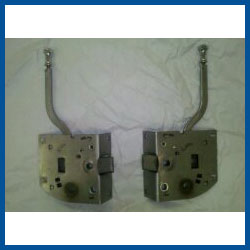 Model A Ford - Mike's "A" Ford-able Parts - Door Latches / 28-29 Closed Cab Pickup - A46105/6HCS