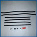 Straight Windshield Fordor Rear Door Window Channel Kits