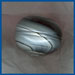 Glass Shifter Knob - Mushroom - Mauve & White - A7213MWM