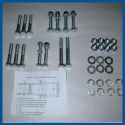 Body To Frame Bolt Sets - 28-29 Fordor and Town Sedan - Model A Ford - Mike's "A" Ford-able Parts