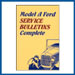 Model A Ford Service Bulletins