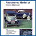 Model A Shop Manual