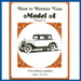 How To Restore Your Model  A - Vol. 4