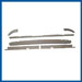 Wood Window Frame for Roll Down Window Kit