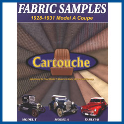 Model A Ford - Mike's "A" Ford-able Parts - Coupe Upholstery Sample Book