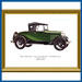 Framed Ford Color Print - 28-29 Standard Roadster - 40A