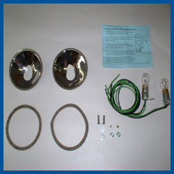 "Cowl Light Turn Signal Conversion Kit, 6V" - Model A Ford - Buy Online!