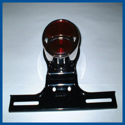 !! NATIONAL BACKORDER !! Complete Drum Tail Light - Passenger Side - Model A Ford - Buy Online!