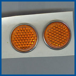 License Plate Reflector Bolts - Amber - Model A Ford - Buy Online!