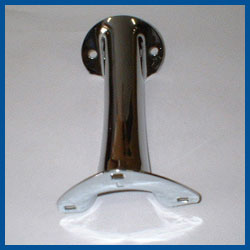 Tail Light Bracket - Left - Chrome - Model A Ford - Buy Online!