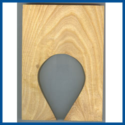 Dome Light Wood Block - Slant Windshield Fordor - 160A - Model A Ford - Buy Online!
