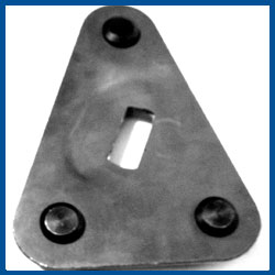 Spare Tire Plates Only - Left - Model A Ford - Buy Online!