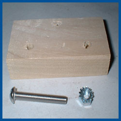Hood Shelf Blocks - Model A Ford - Buy Online!