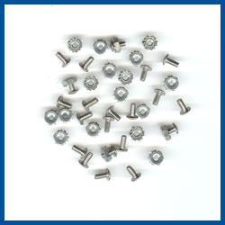 Modern Style Hood Handle & Latch Clip Screw Set - Model A Ford - Buy Online!