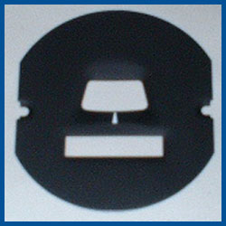 Speedometer Face Plate - Round S/W - Model A Ford - Buy Online!