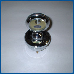 Moto Meter-W-Locking Cap - Plain rim - Model A Ford Buy Onl