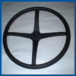 Splined Steering Wheel - USA - Black - Model A Ford - Buy Online!