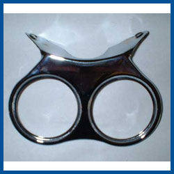 TEMP. OUT OF STOCK!  Dual Gauge Holder (Oval speedo) - Model A Ford - Buy Online!