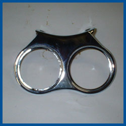 TEMP. OUT OF STOCK!  Dual Gauge Holder (Round speedo) - Model A Ford - Buy Online!