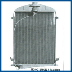 Radiator, Heavy Duty 10 Fin - 30-31 - Model A Ford - Buy Online!