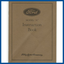 1929 FORD MODEL A  OWNER'S MANUAL
