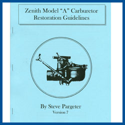 Carburetor Restoration Guidelines - Model A Ford - Buy Online!
