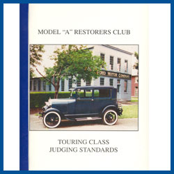 Judging Standards for Open Cars (Touring) - Model A Ford - Buy Online!