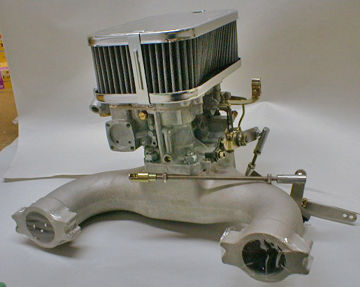 Tattersfield Ford Model A Single Dual Throat Carburetor Intake Manifold