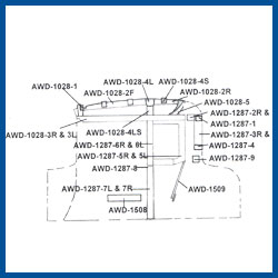 Top Wood Kit - 28-29 Standard Coupe - Model A Ford - Buy Online!