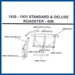 Complete Body Wood Kit - 30-31 Roadster 40B - Model A Ford - Buy Online!