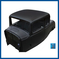 1932 Ford 5 Window Coupe Steel Body - Solid Roof with Cowl Vent
