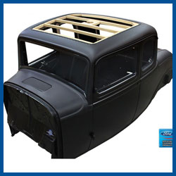 1932 Ford 5 Window Coupe Steel Body - All Original Style